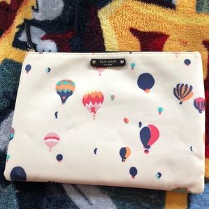 Kate Spade Balloon Print zipper pouch